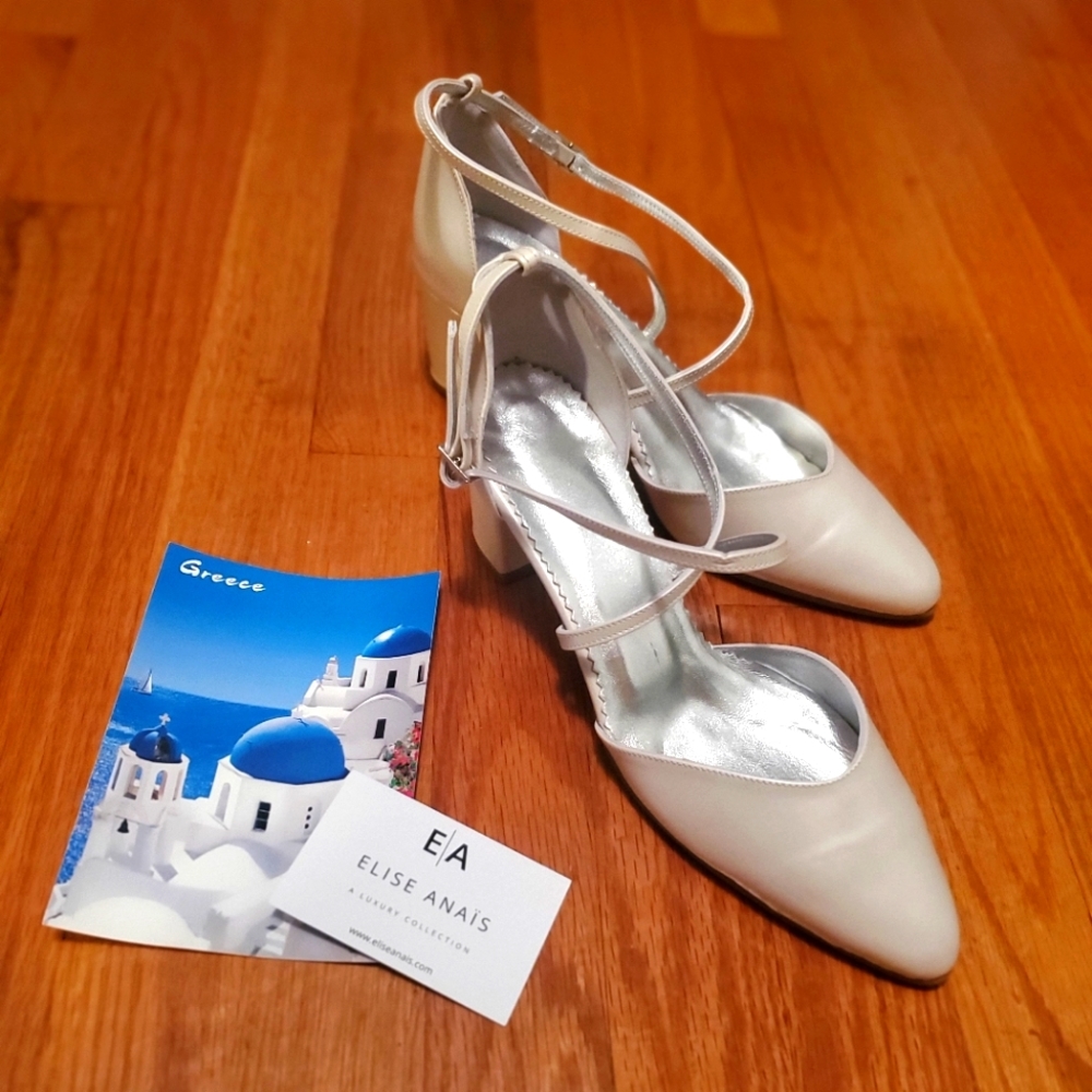 Handmade leather heels
